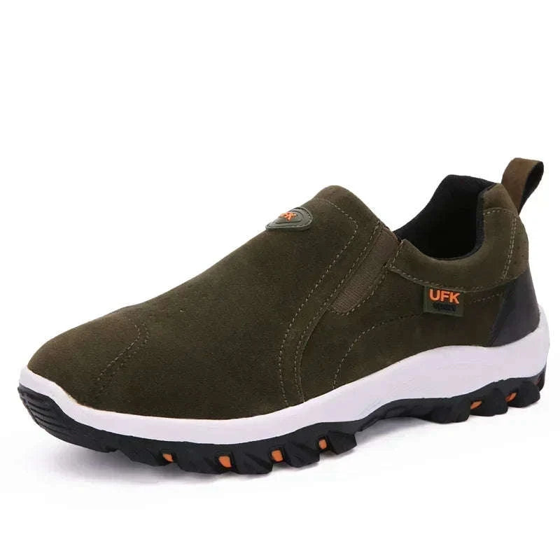 Men's Hiking Shoes Non-Slip Slip-On Sizes 38-50-005black / 38
