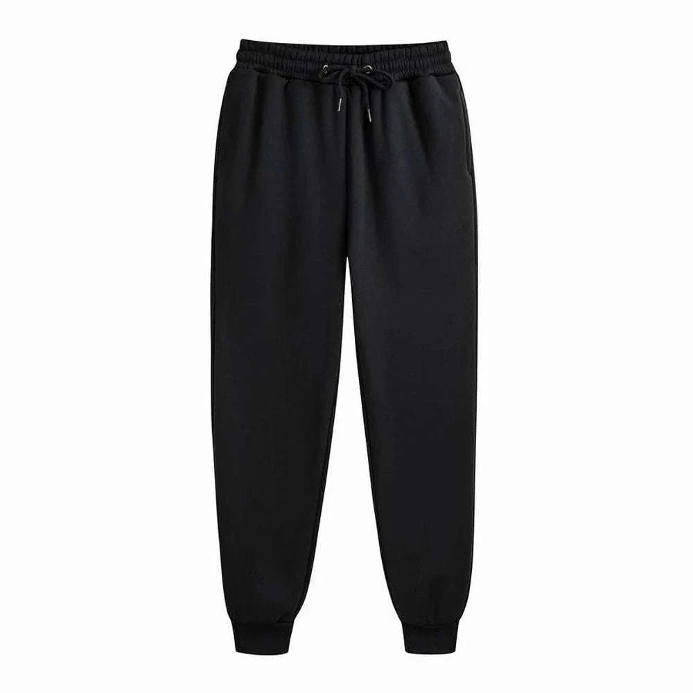 Men's Jogger Pants for Casual Workouts and Everyday Wear-White / XXL