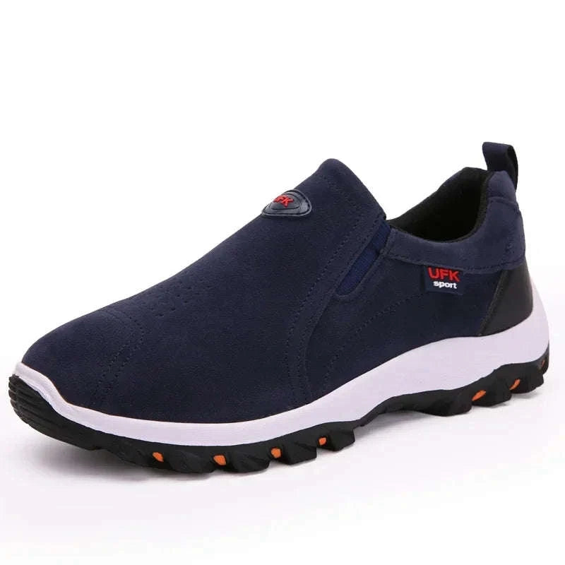 Men's Large Size Outdoor Sports Shoes-005-black / 48