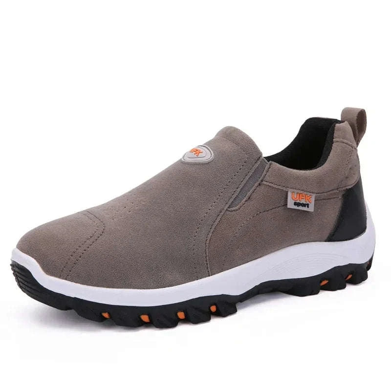 Men's Large Size Outdoor Sports Shoes-005-black / 48