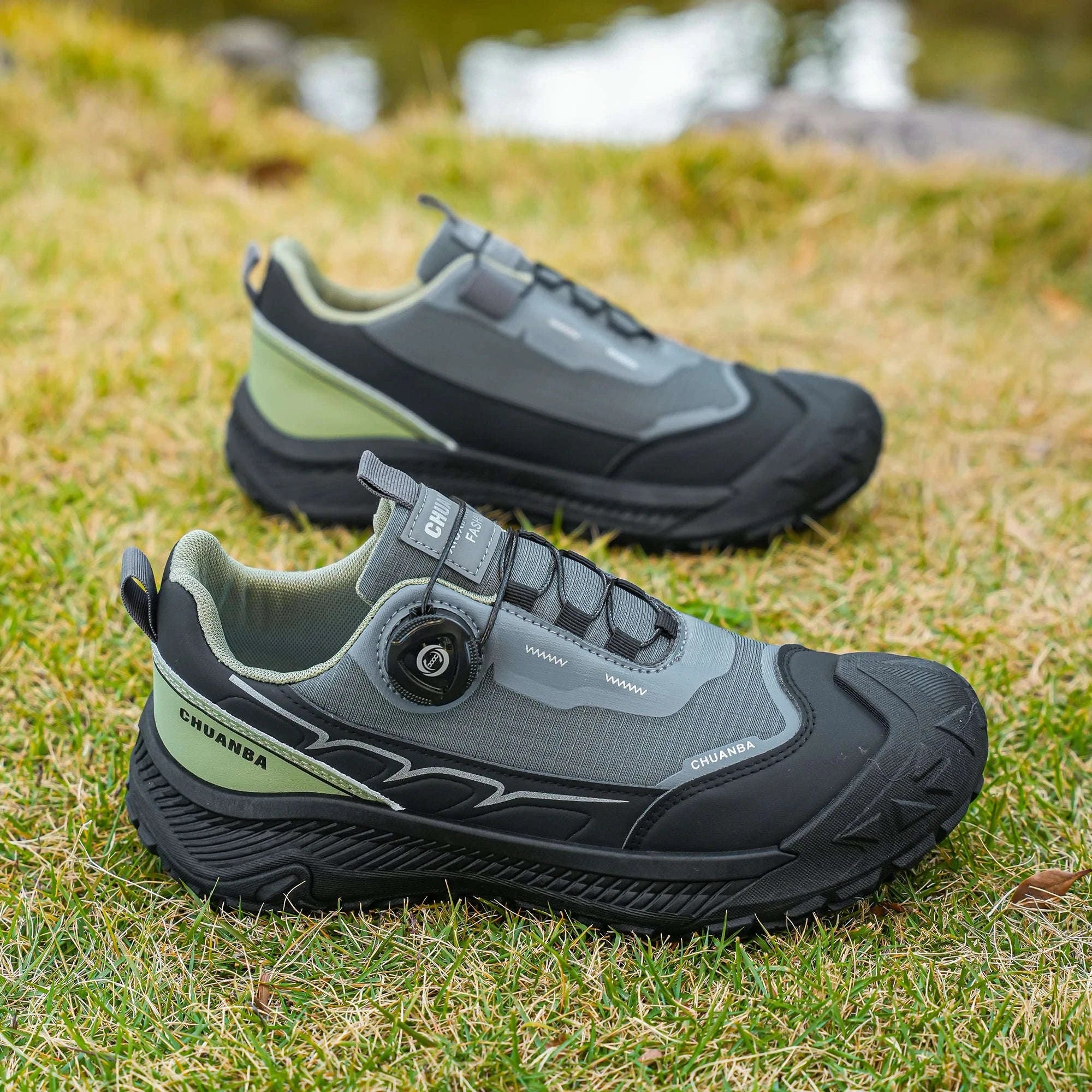 Men's Lightweight Casual Outdoor Shoes-GRAY / 47