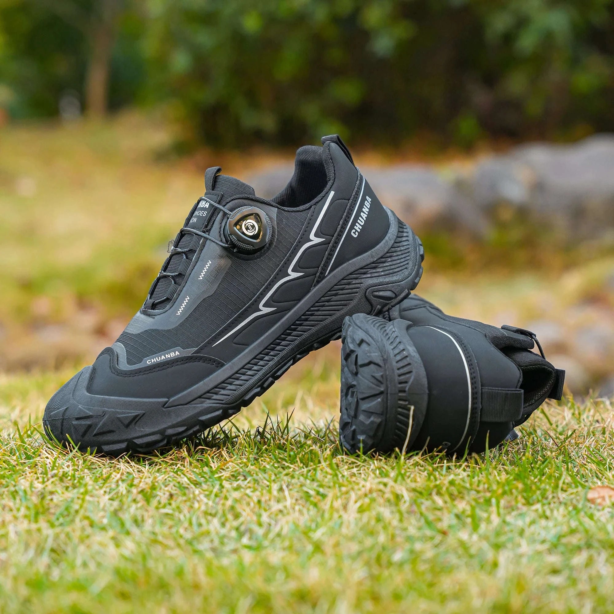 Men's Lightweight Casual Outdoor Shoes-GRAY / 47