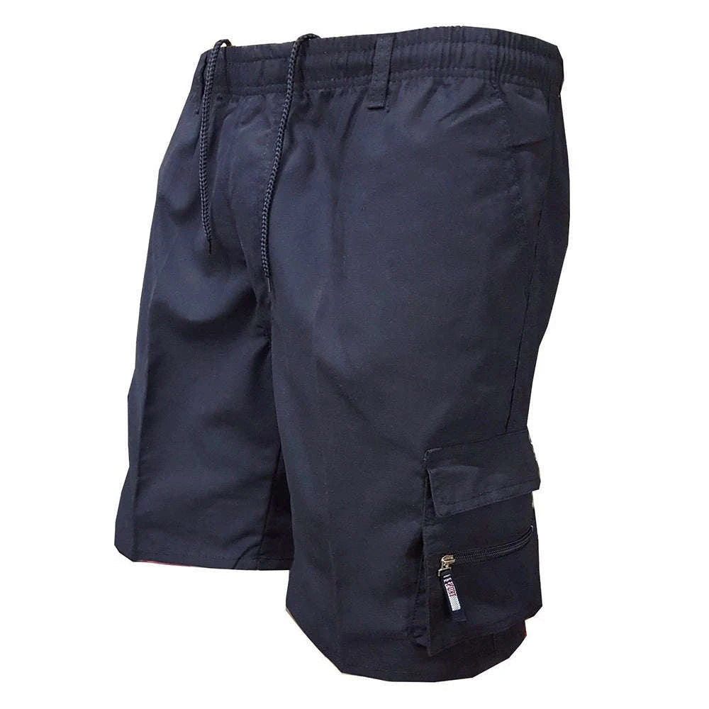 Men's Multi-Pocket Casual Shorts-4 / United States / M