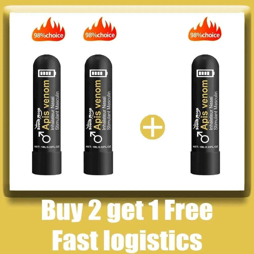 Men's Nasal Inhaler Stick for Daily Comfort and Gentle Relief-3PCS