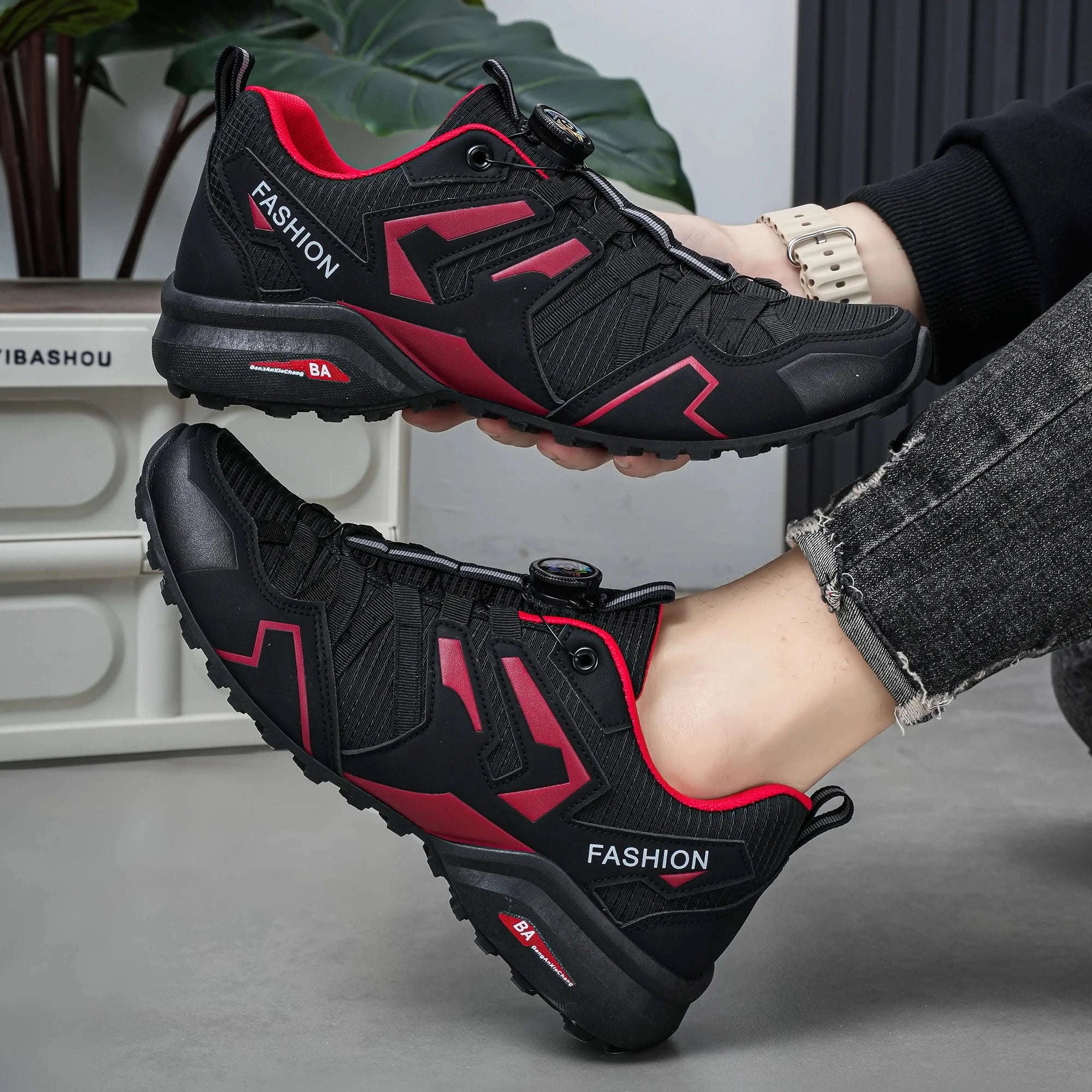Men's Outdoor Casual Shoes for Spring and Autumn-WHITE / 45