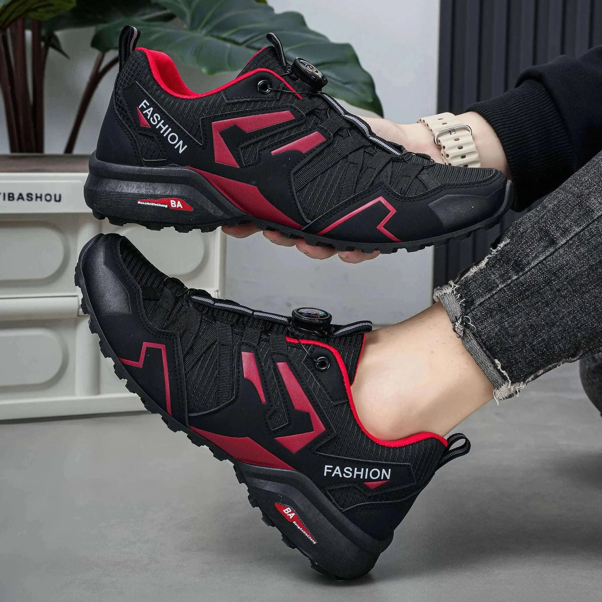 Men's Outdoor Casual Shoes for Spring and Autumn-WHITE / 45