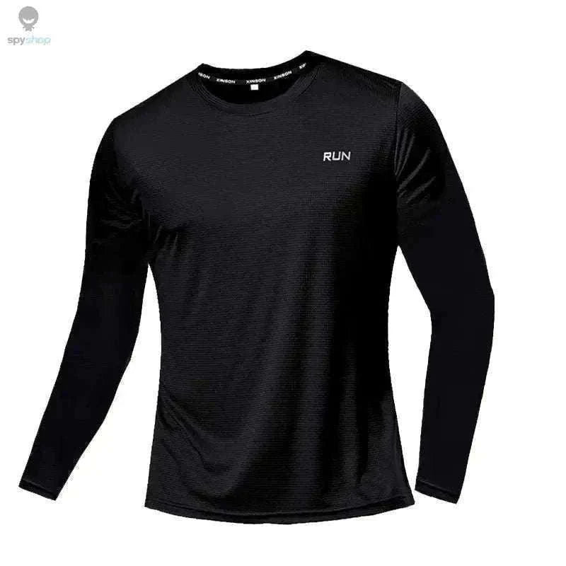 Men's Quick-Dry Ice Silk T-Shirt for Training and Outdoor Wear-Purple / Asian size 5XL / CHINA