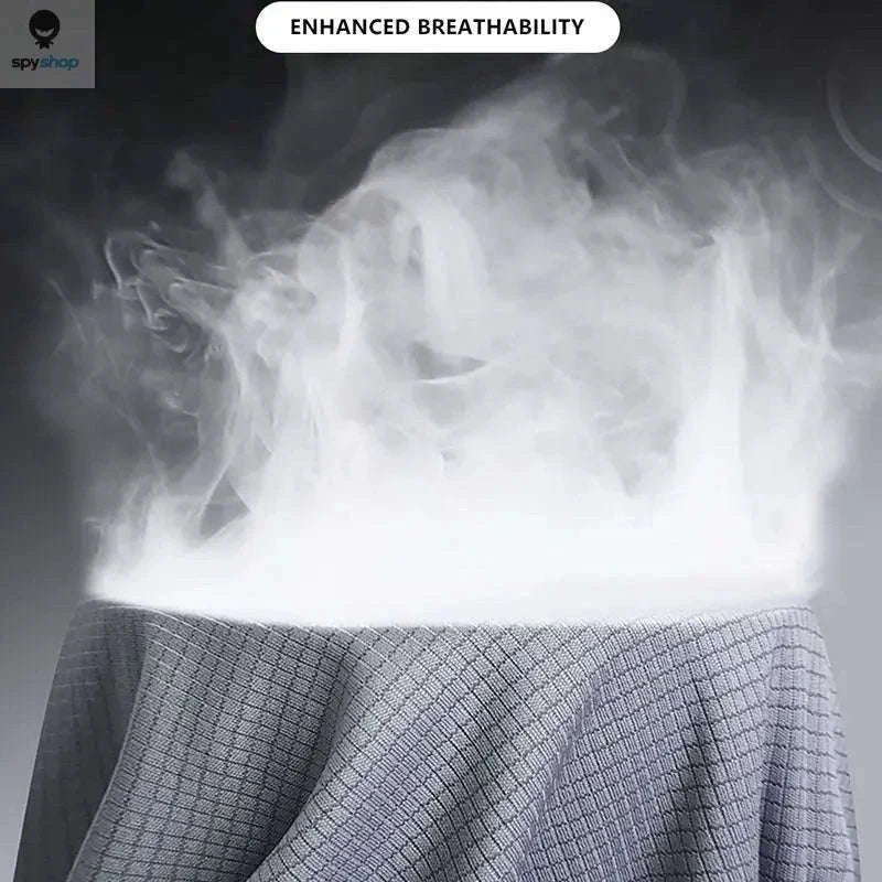 Men's Quick-Dry Ice Silk T-Shirt for Training and Outdoor Wear-Purple / Asian size 5XL / CHINA