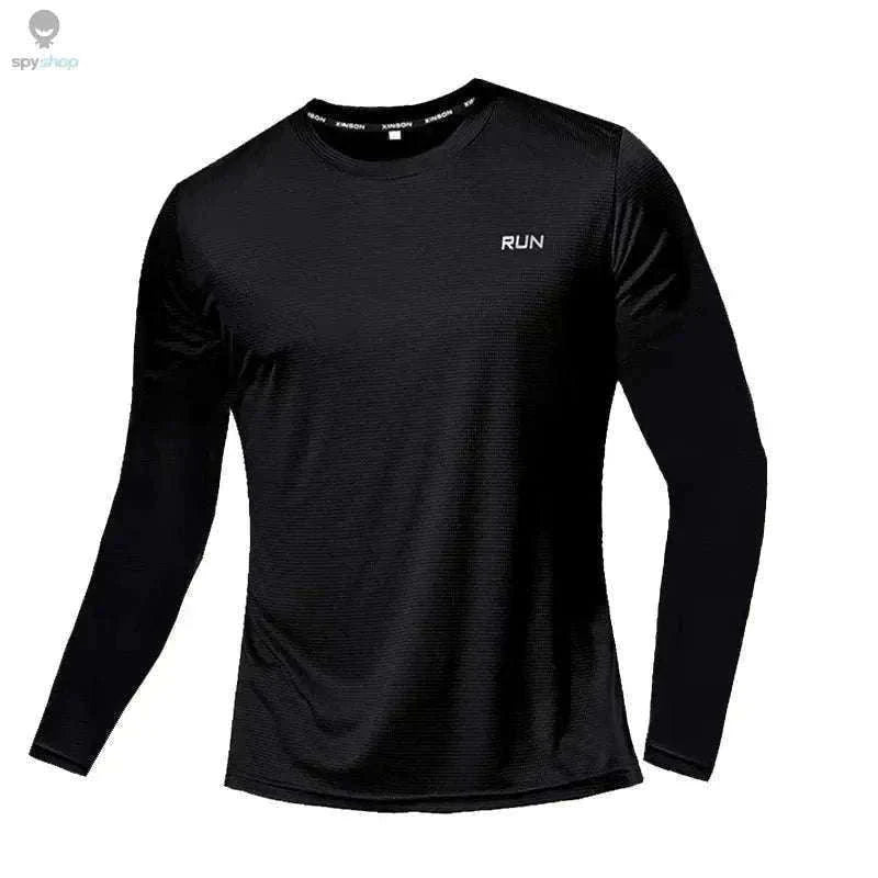 Men's Quick-Dry Ice Silk T-Shirt for Training and Outdoor Wear-Purple / Asian size 5XL / CHINA