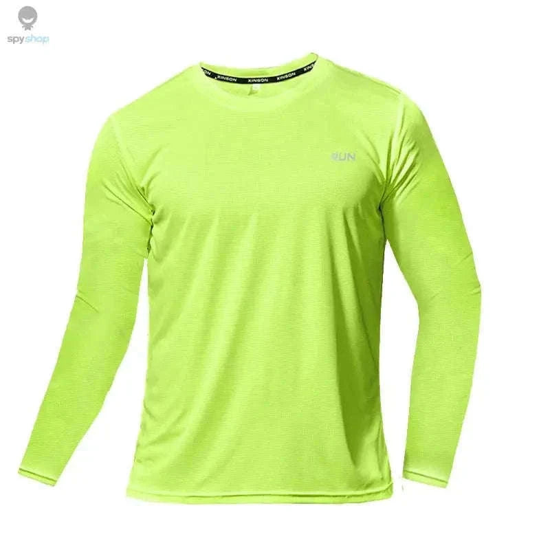 Men's Quick-Dry Ice Silk T-Shirt for Training and Outdoor Wear-Purple / Asian size 5XL / CHINA