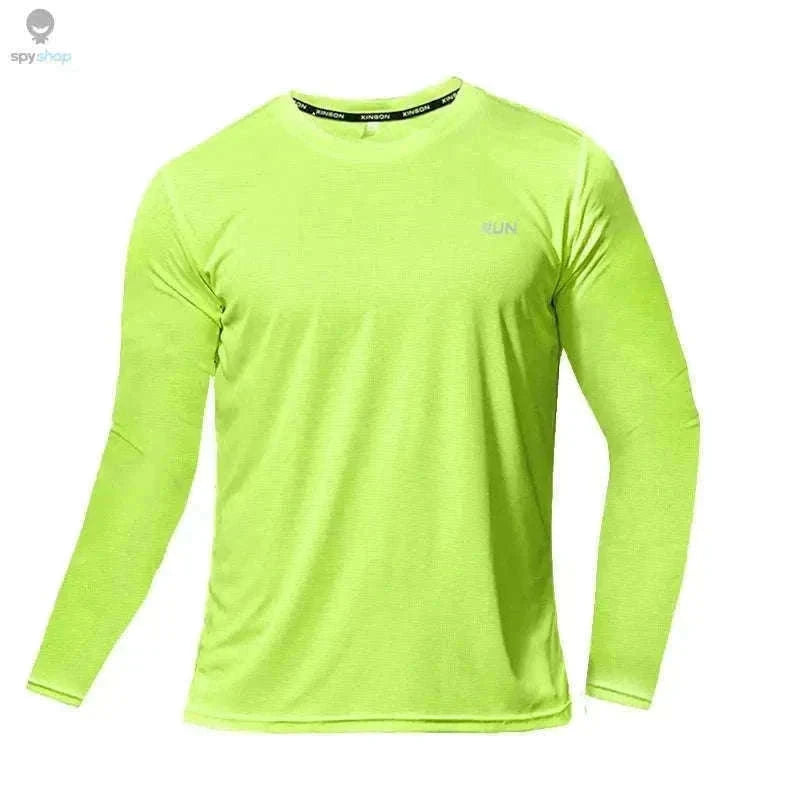 Men's Quick-Dry Ice Silk T-Shirt for Training and Outdoor Wear-Purple / Asian size 5XL / CHINA