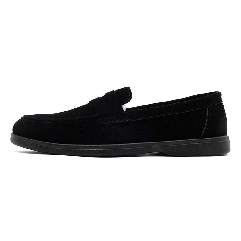 Men's Slip-On Loafers Lightweight Breathable Casual Walking Shoes-Khaki / 42 / China Mainland
