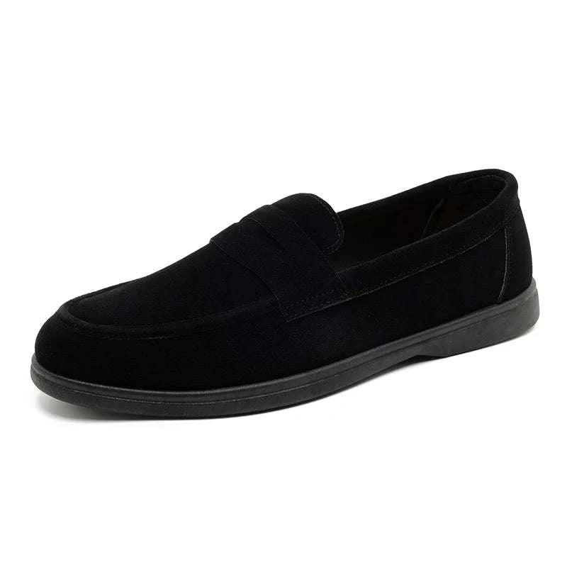 Men's Slip-On Loafers Lightweight Breathable Casual Walking Shoes-Khaki / 42 / China Mainland