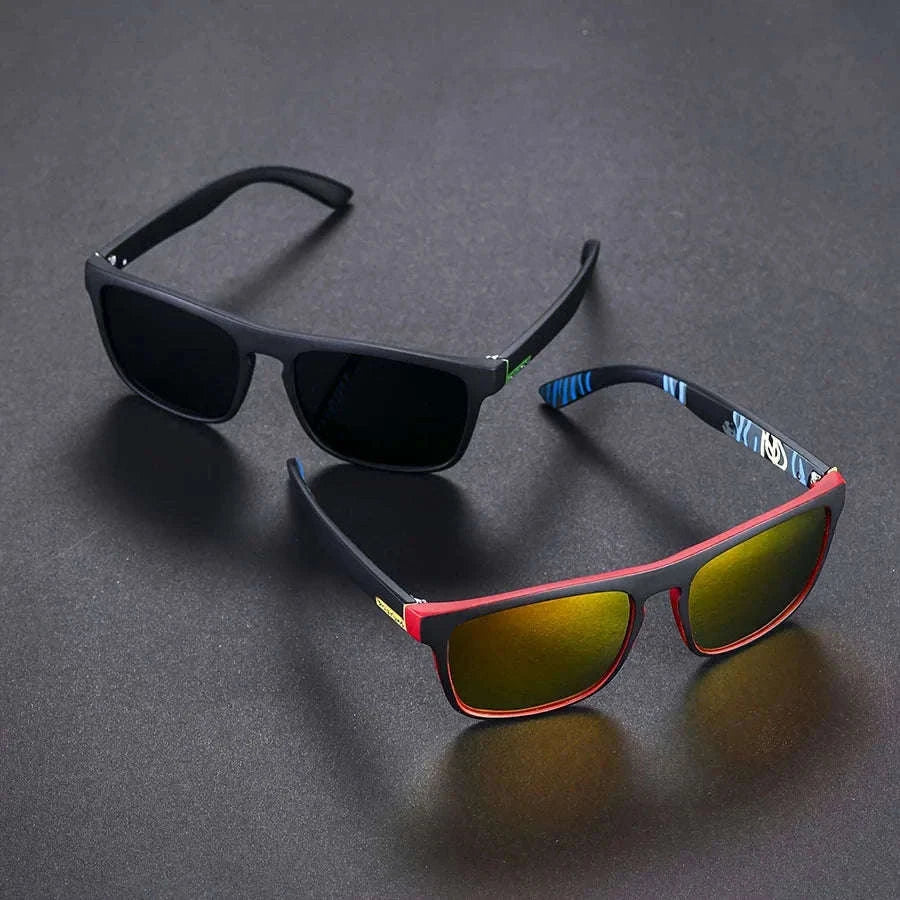 Men's Square Polarized Sunglasses with UV400 Protection-1PC-7