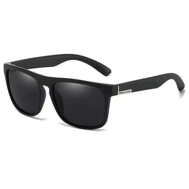 Men's Square Polarized Sunglasses with UV400 Protection-1PC-7