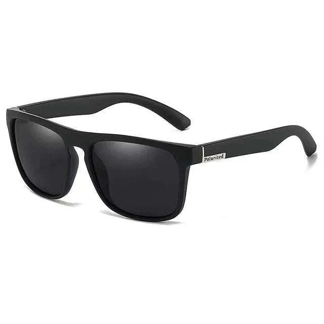 Men's Square Polarized Sunglasses with UV400 Protection-1PC-7