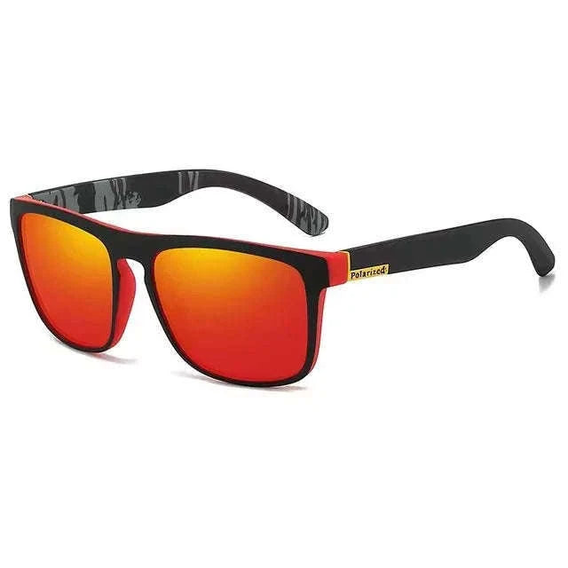 Men's Square Polarized Sunglasses with UV400 Protection-1PC-7