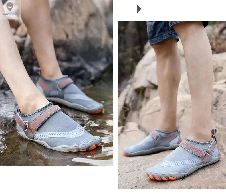 Men's Water Wading Shoes for Steady Grip and Wet Comfort-gray / 46