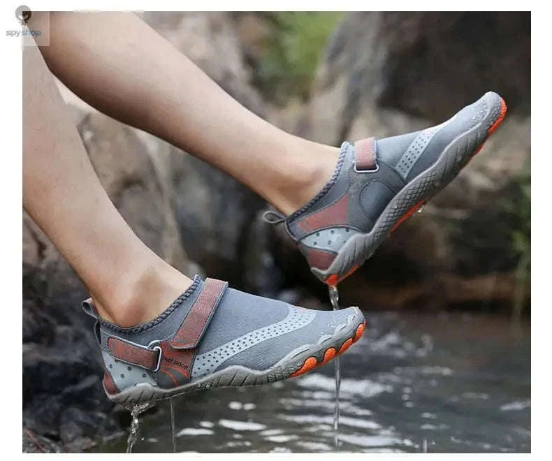 Men's Water Wading Shoes for Steady Grip and Wet Comfort-gray / 46