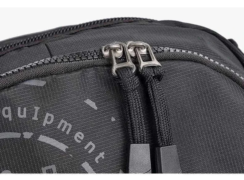 Men's Waterproof Travel Backpack with Multi-Pocket Storage-Grey(Large)