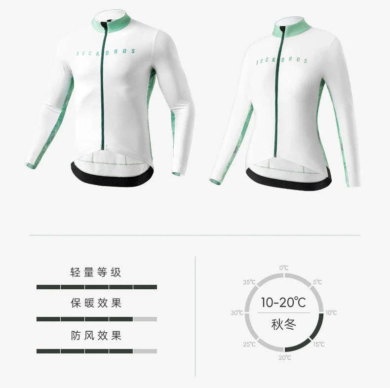 Men’s Windproof Thermal Cycling Jersey for Cold Weather Riding-WOMEN-B / Asian XS(EUR XXS)