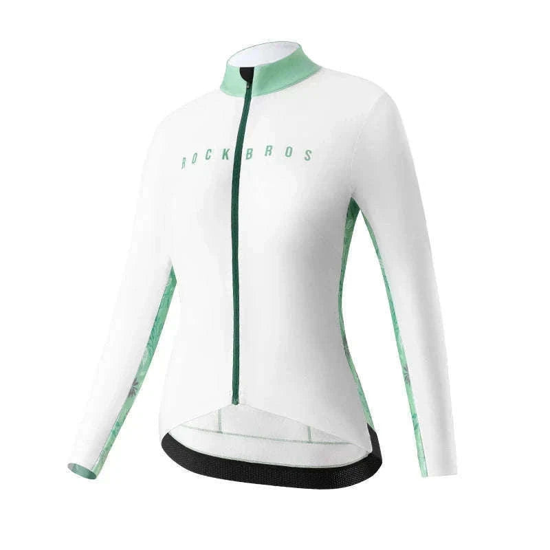 Men’s Windproof Thermal Cycling Jersey for Cold Weather Riding-WOMEN-B / Asian XS(EUR XXS)