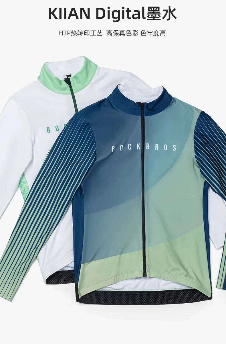 Men’s Windproof Thermal Cycling Jersey for Cold Weather Riding-WOMEN-B / Asian XS(EUR XXS)