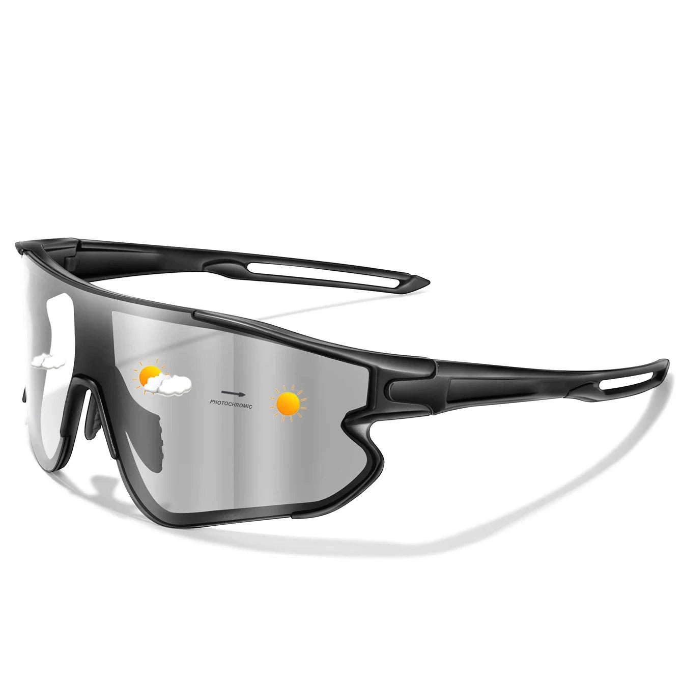Men Women Photochromic Motorcycle Glasses for Outdoor Sports-AQ16 / China Mainland