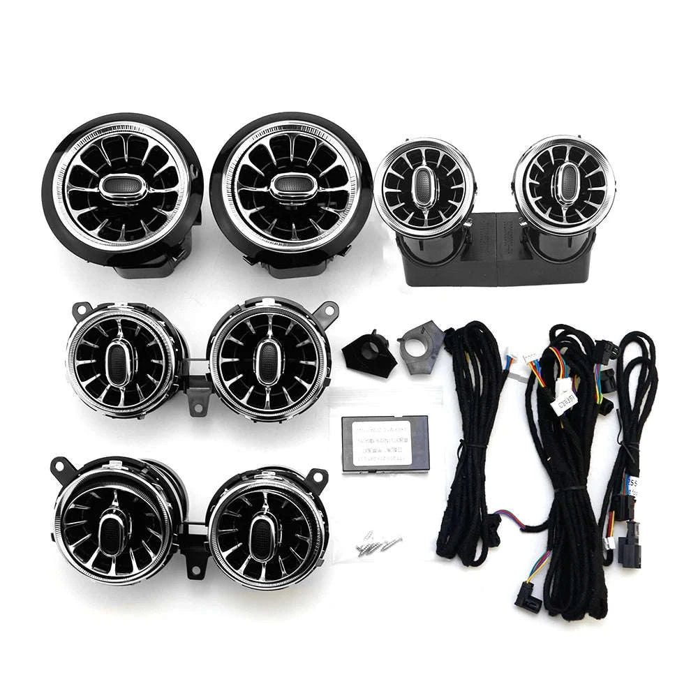 Mercedes-Benz E-Class W213 64-Color LED Vent Atmosphere Light Set-Germany