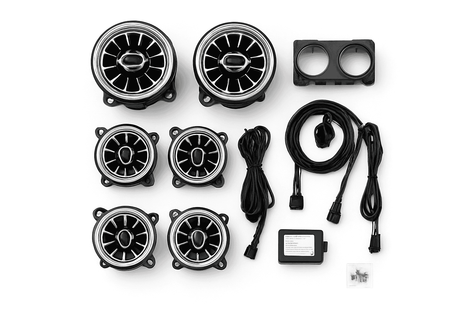 Mercedes-Benz E-Class W213 64-Color LED Vent Atmosphere Light Set-Germany