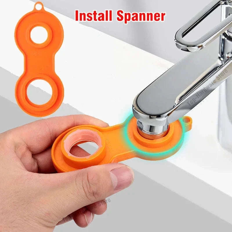 Metal 1080° Rotation Faucet Sprayer Head for Easier Washing-1080 Degree Single