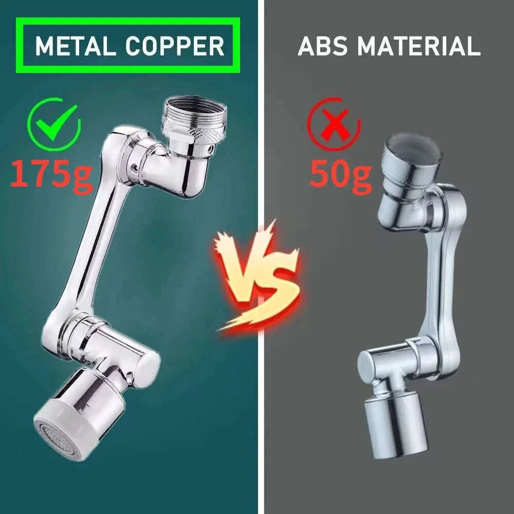 Metal 1080° Rotation Faucet Sprayer Head for Easier Washing-1080 Degree Single