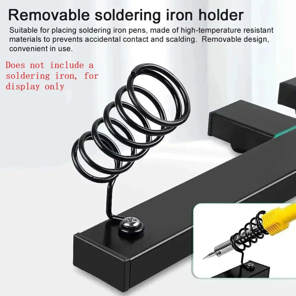 Metal 360° Rotation Adjustable PCB Holder Jig Soldering Stand Clamp-1 set / China Mainland