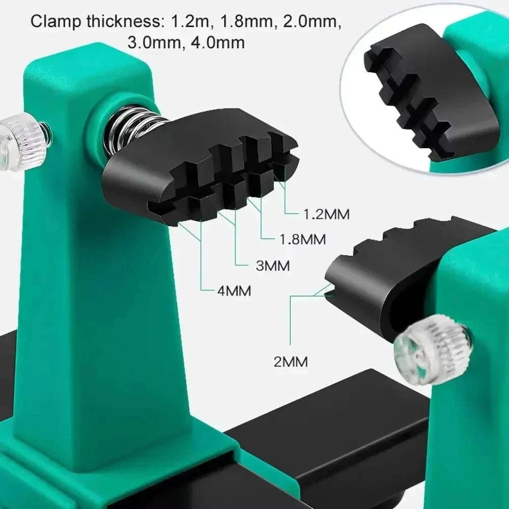 Metal 360° Rotation Adjustable PCB Holder Jig Soldering Stand Clamp-1 set / China Mainland