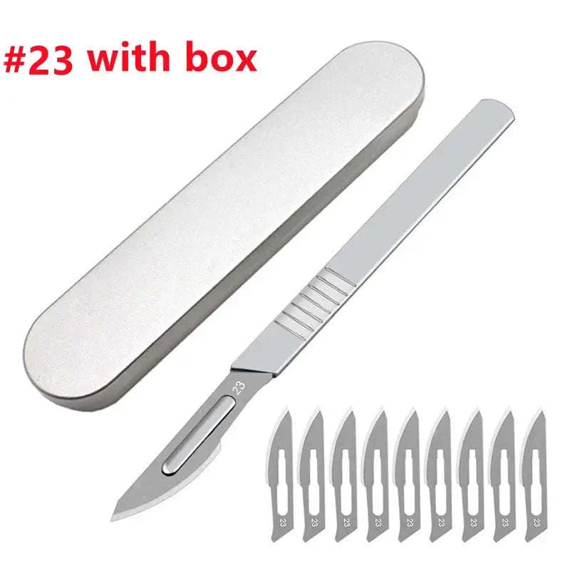 Metal Carving Knife Kit with 10 Precision Blades-Set 1