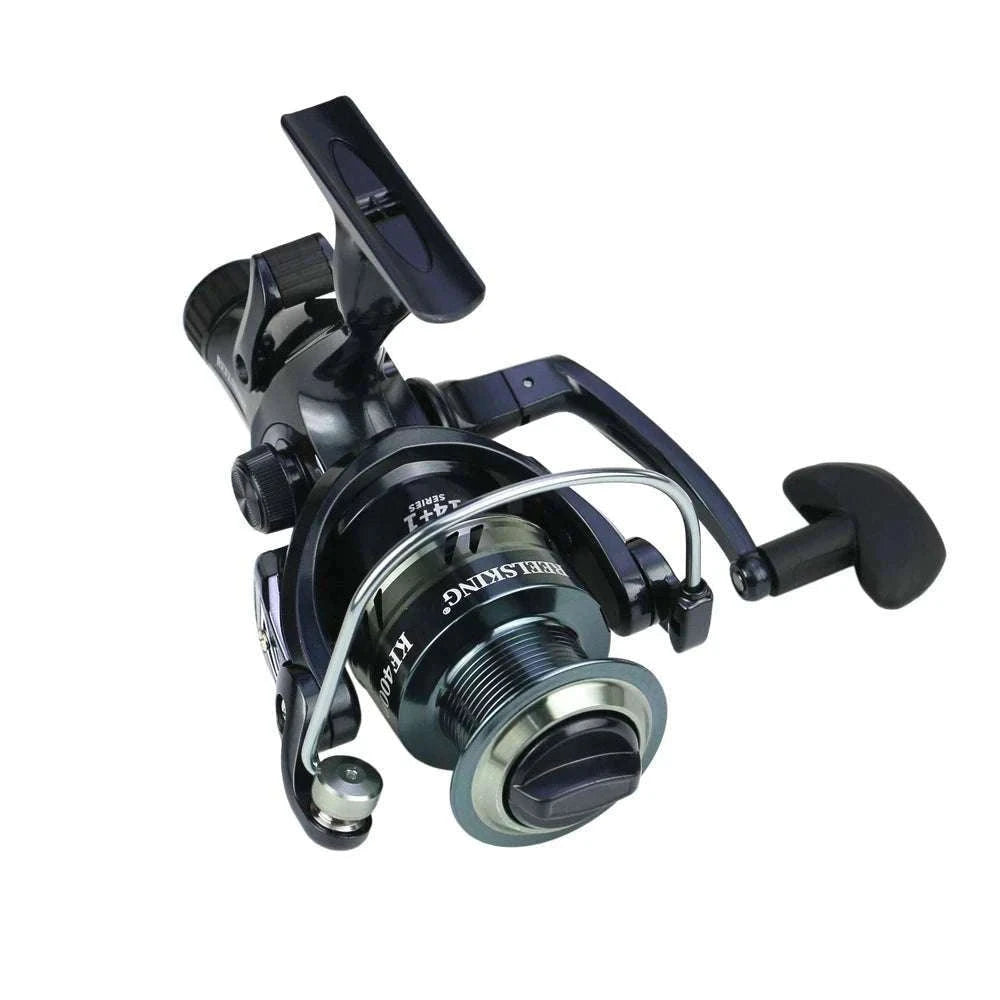 Metal Spinning Fishing Reel with Dual Brake System for Carp & Saltwater-4000 Series