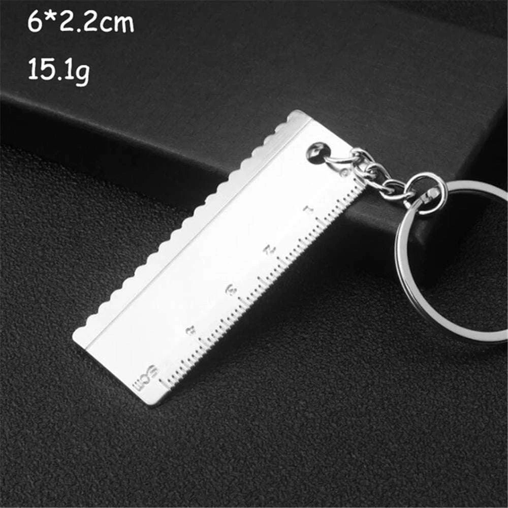 Metal Wrench Keychain Tool Pendant Key Ring-F