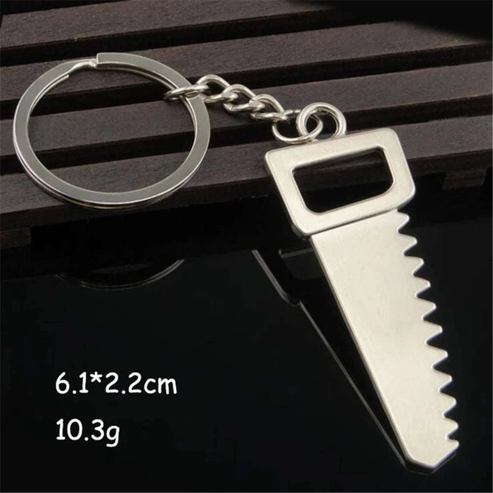Metal Wrench Keychain Tool Pendant Key Ring-F