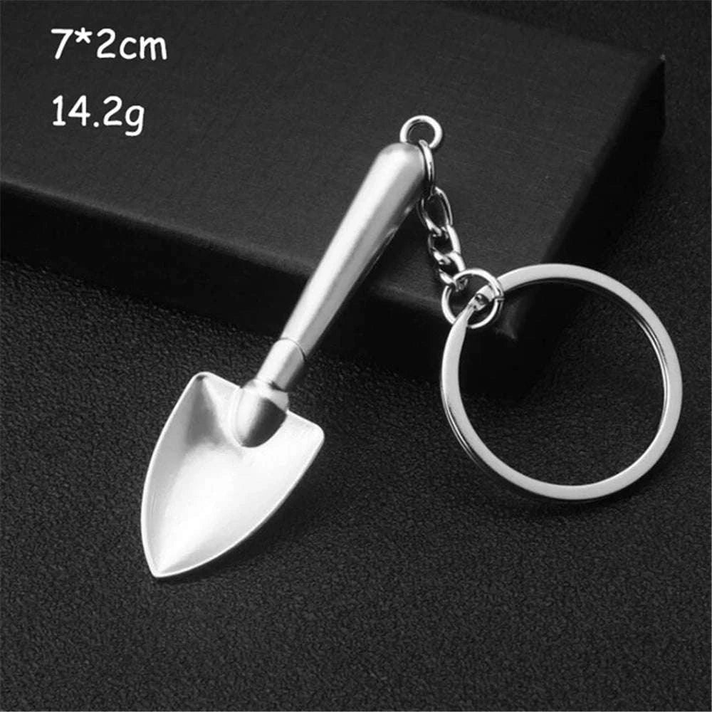 Metal Wrench Keychain Tool Pendant Key Ring-F