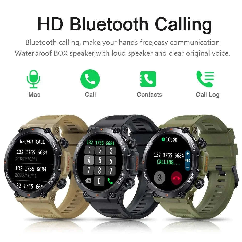 MEVADEN 1.39" HD Bluetooth Call Smart Watch for Daily Use-Steel Black