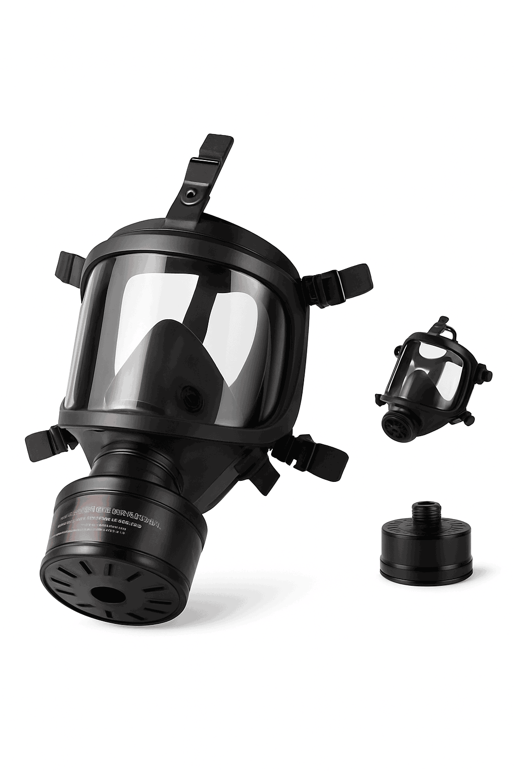 MF14 Full Face Respirator with Activated Carbon Filter-MF14-2IN1 / United States