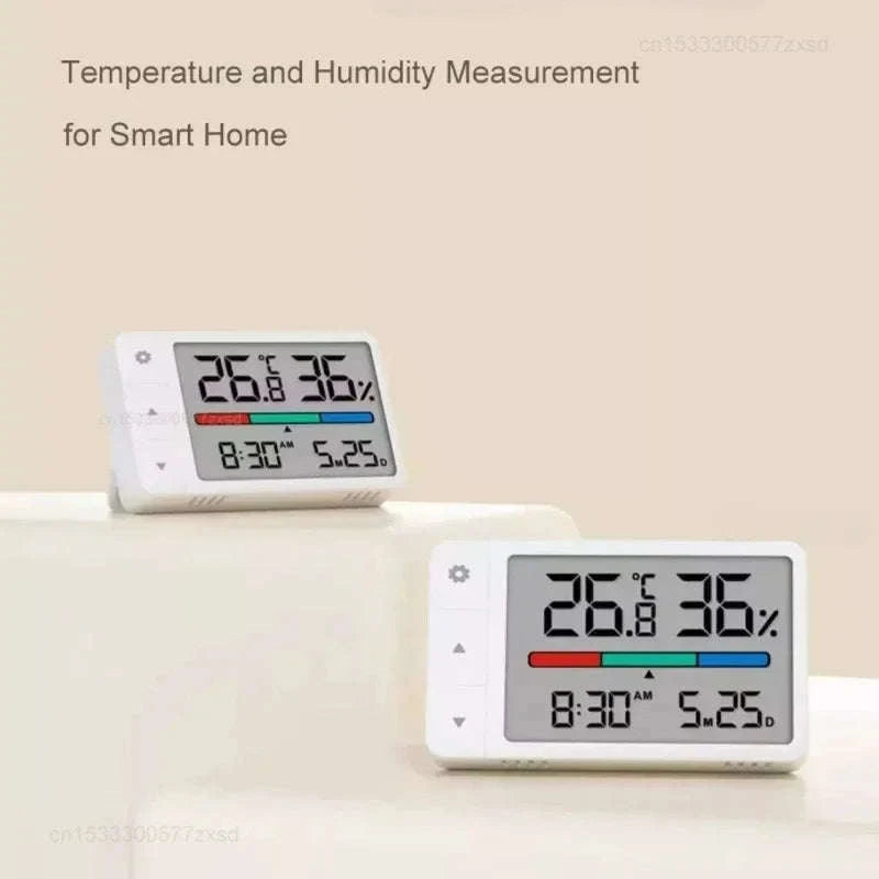 MiaoMiaoCe Thermometer Hygrometer Weather Station-White