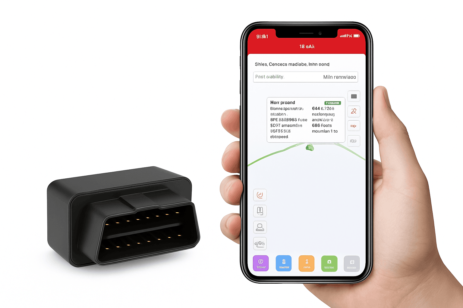 MiCODUS MV66 Mini OBD GPS Car Tracker with Live Tracking-MV66 / CHINA