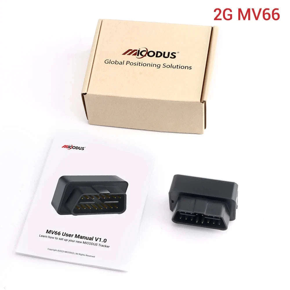 MiCODUS MV66 Mini OBD GPS Car Tracker with Live Tracking-MV66 / CHINA