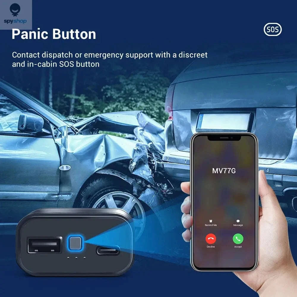 MiCODUS MV77G 4G GPS Tracker – Real-Time Tracking & Vehicle Security-MV77G / CHINA