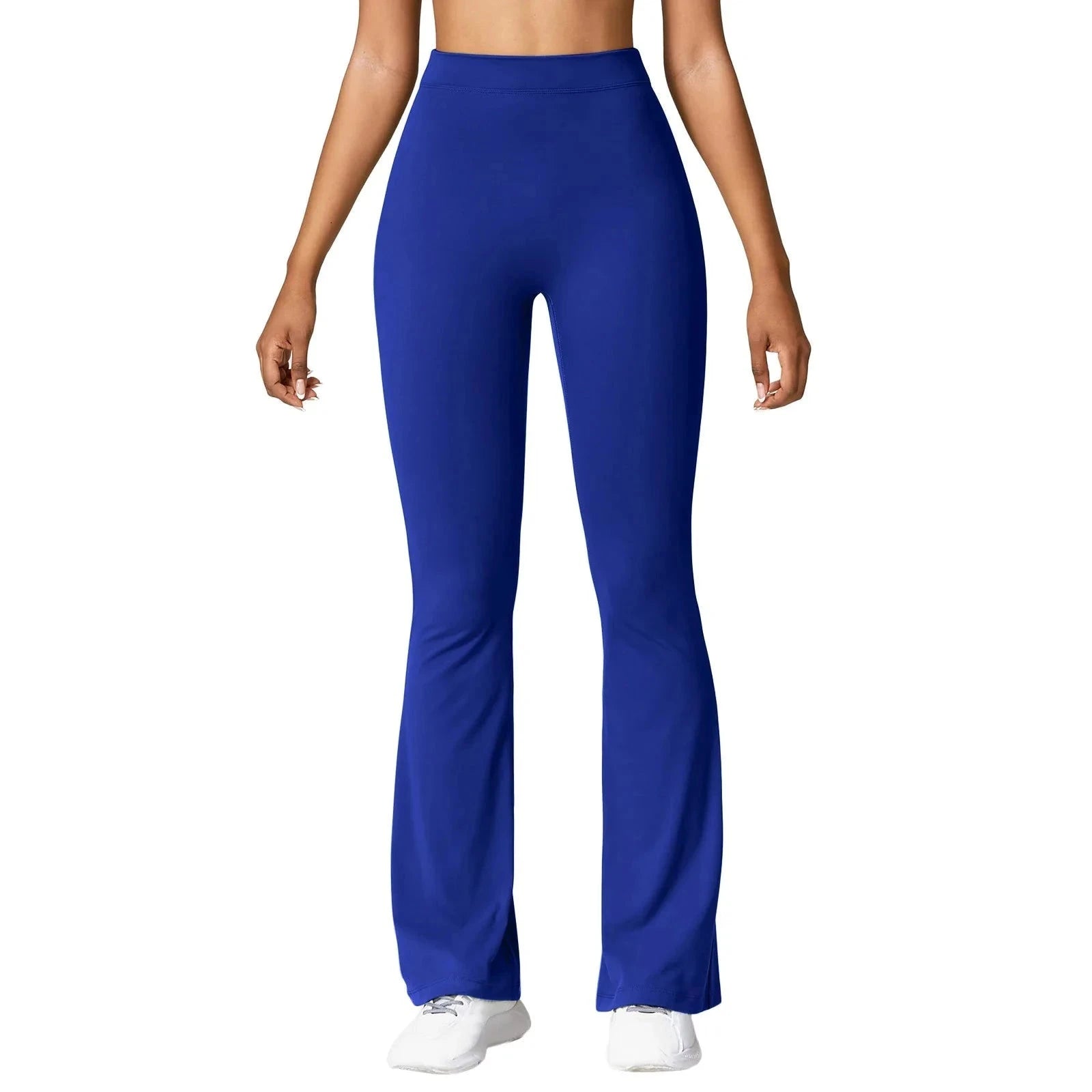Micro Horn Leggings with V-Back Shaping and Flare Fit-GRAY / S
