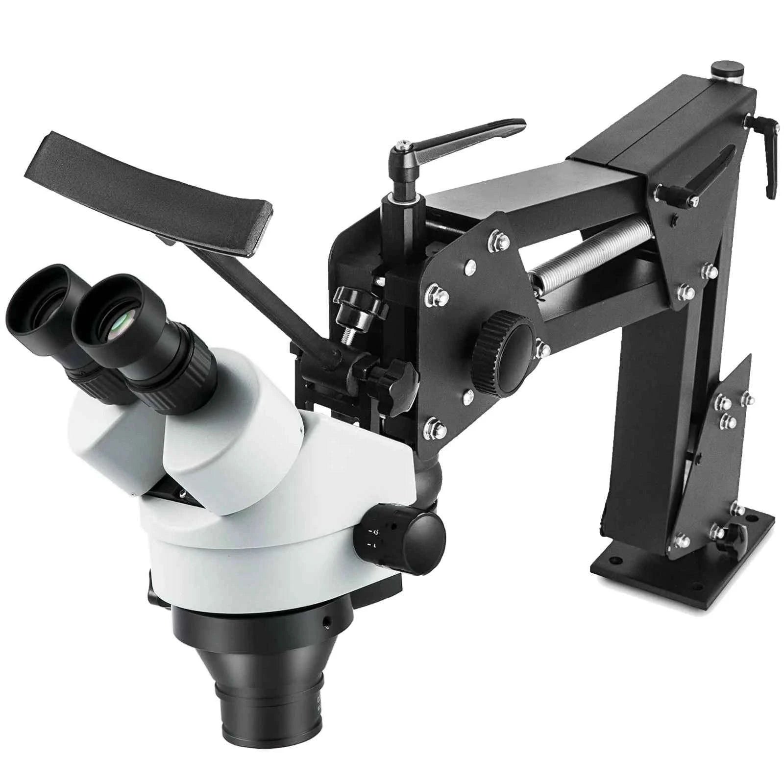 Micro Inlaid Mirror Multi-Directional Microscope Magnifier 0.7X-4.5X-United States