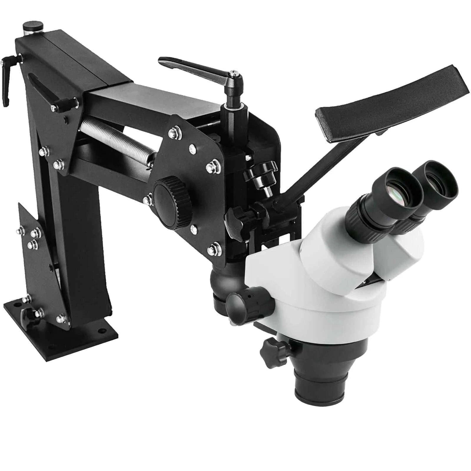 Micro Inlaid Mirror Multi-Directional Microscope Magnifier 0.7X-4.5X-United States