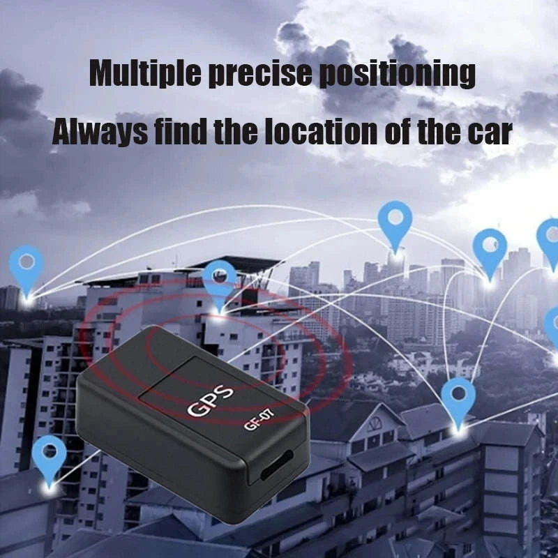 Micro Magnetic GPS Tracker for Vehicles-Black