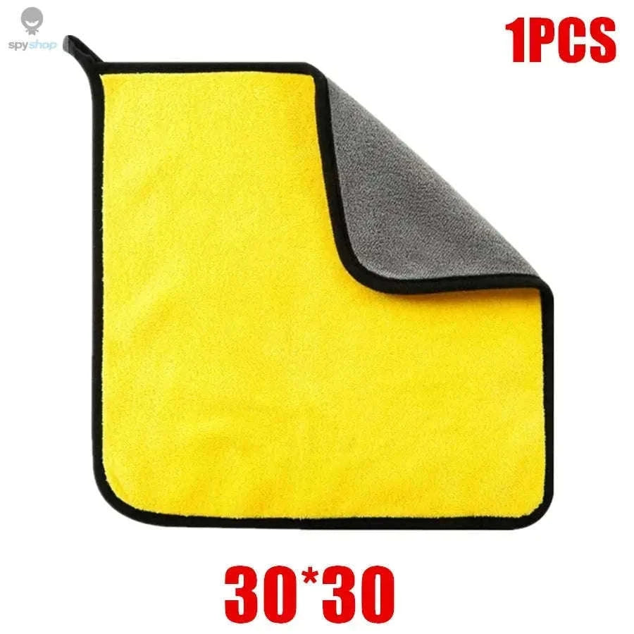 Microfiber Car Cleaning Towel for Scratch-Free Drying and Wiping-30x60 2pc